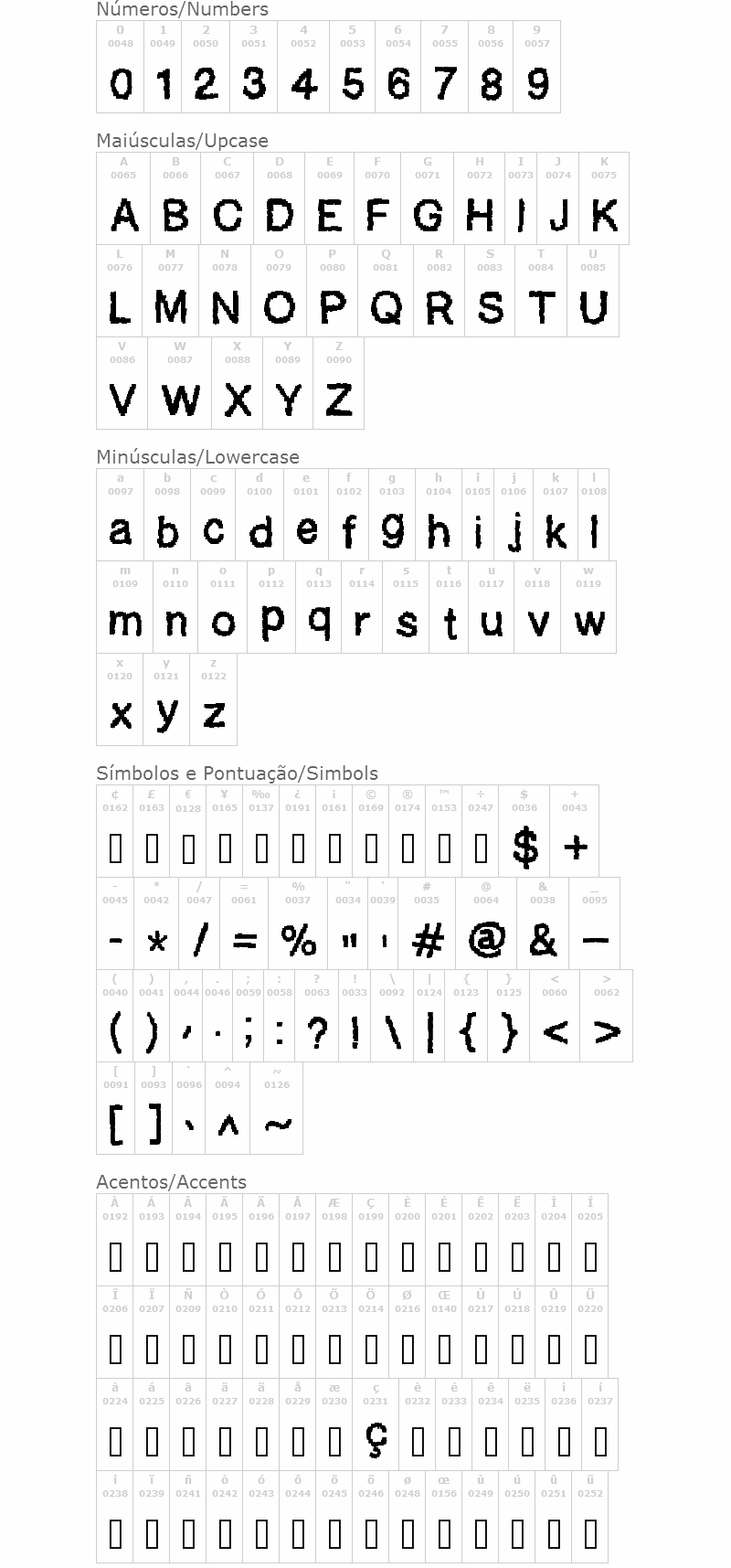 Ablocky Font