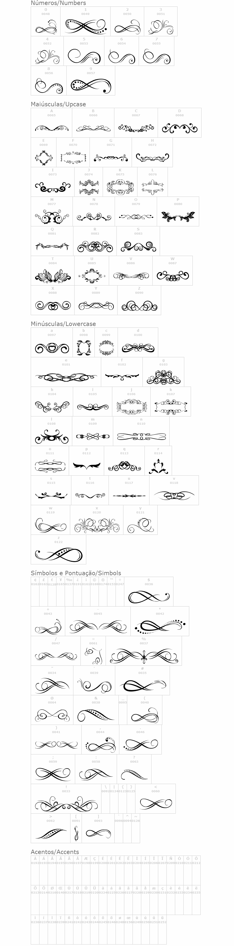 Another Ornaments TFB Fonte Visualizar