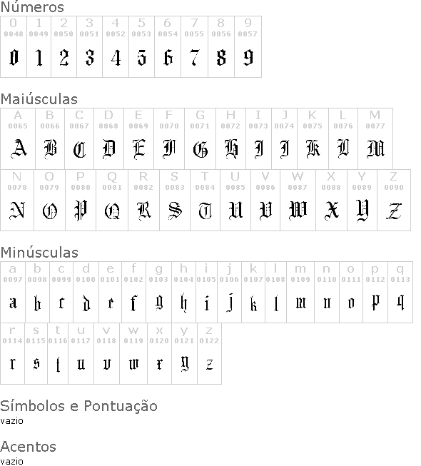 English Gothic, 17th