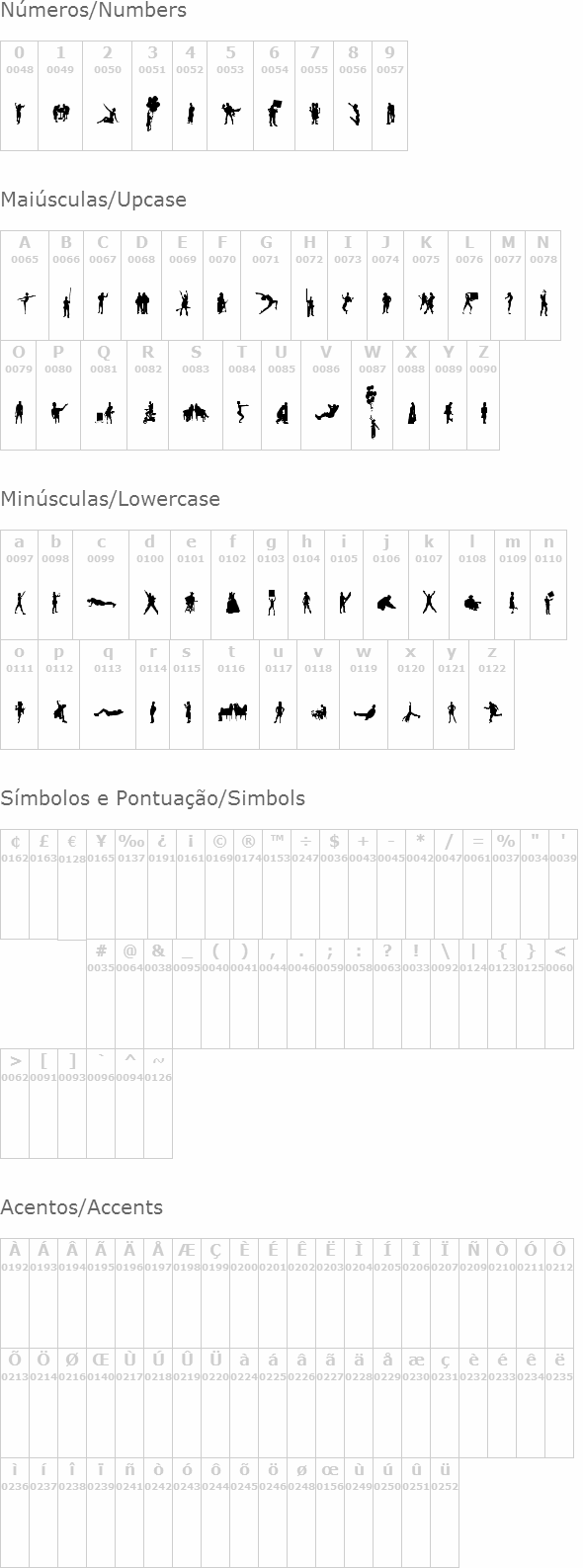 Human Silhouettes Three