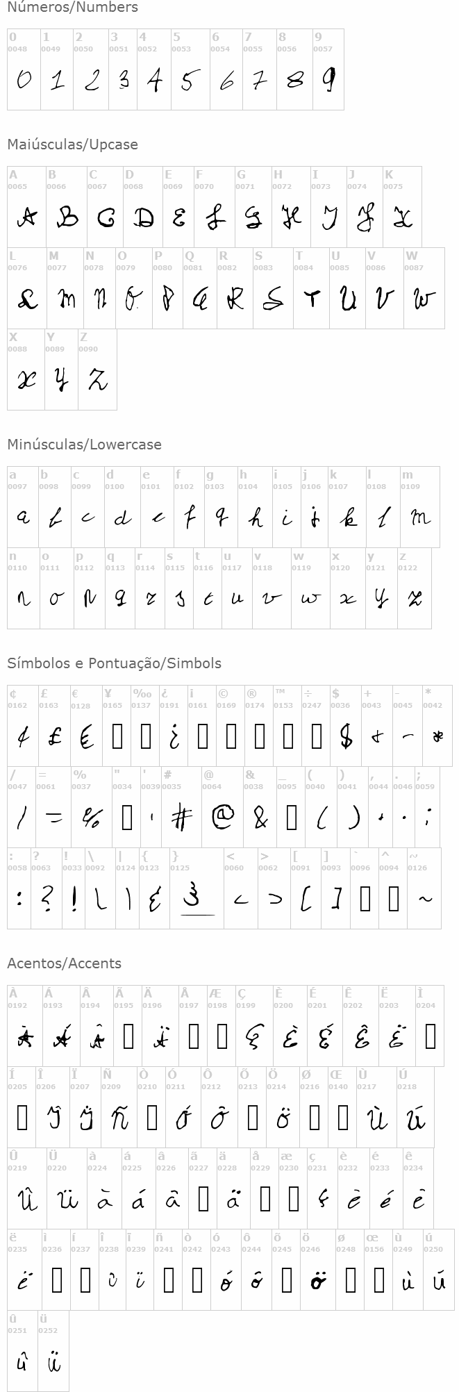 My School Handwriting