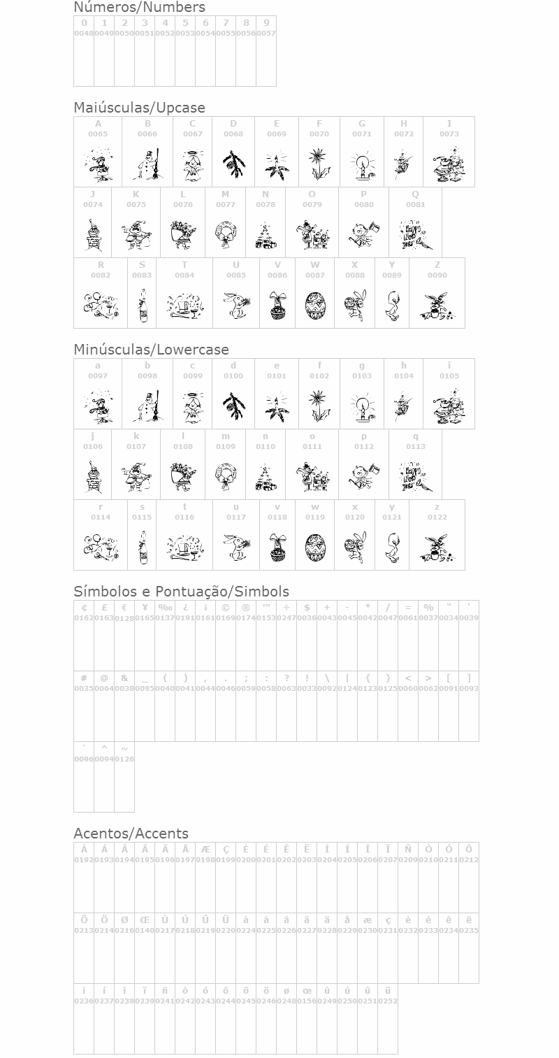 Typographers Holidayfont