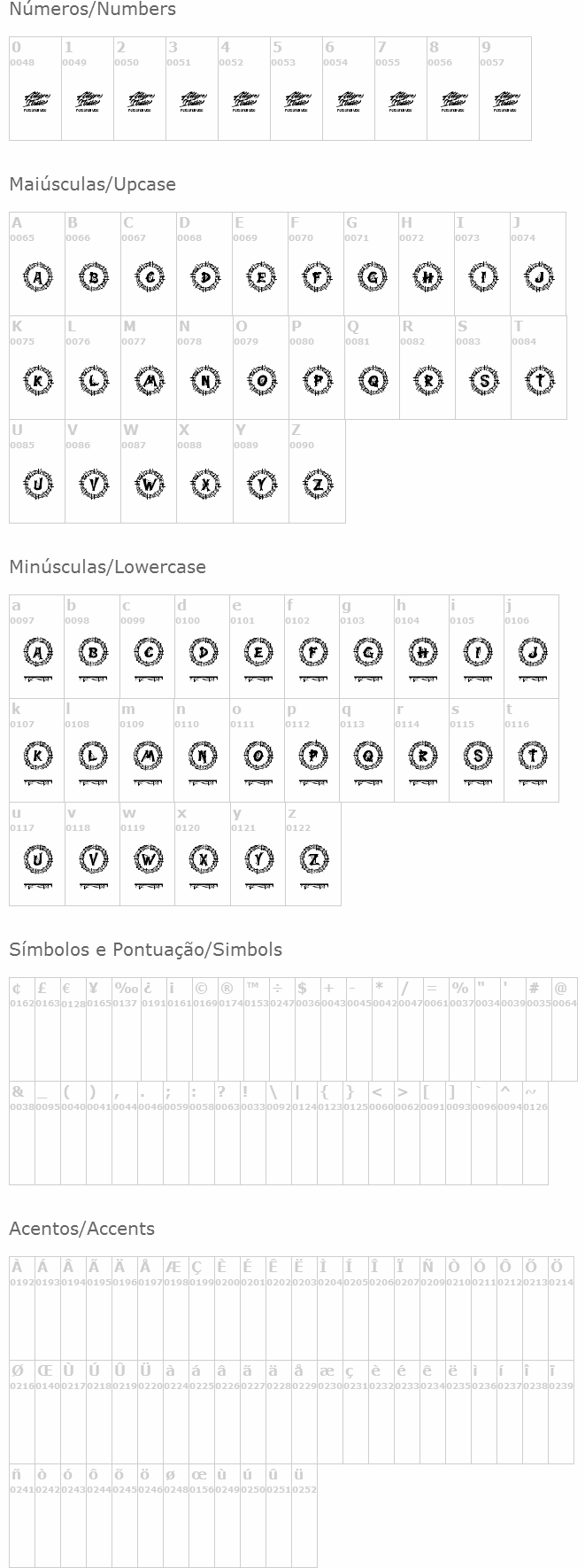 Webi Halloween Monogram